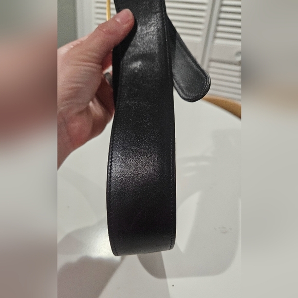 Christian Lacroix Black Belt with Gold Accent